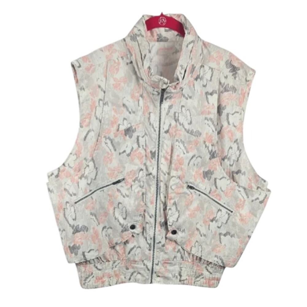 Free People Movement Off The Grid Vest Floral Print Size XL